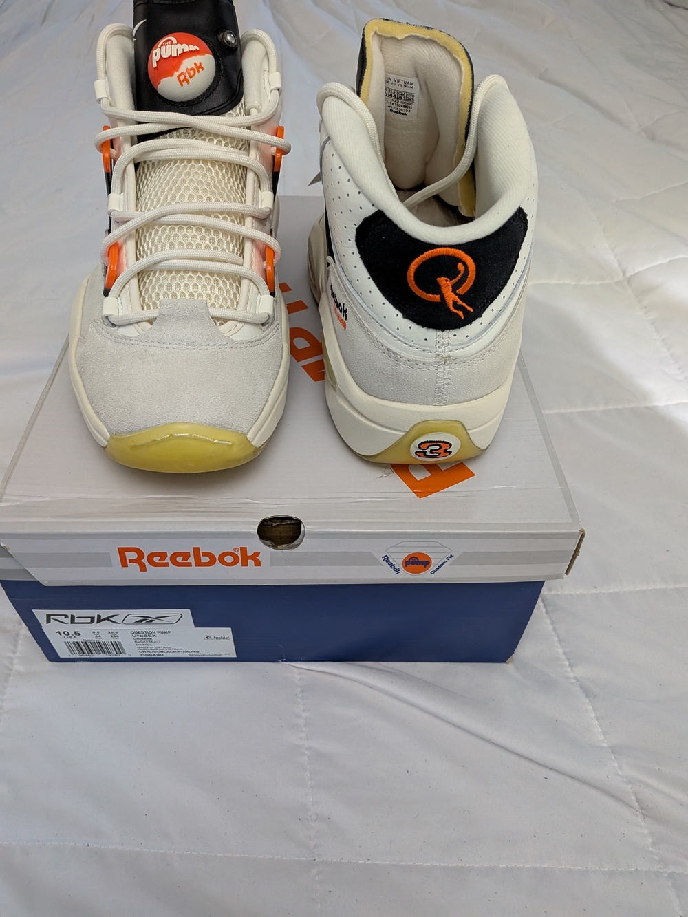 Reebok Question Pump Mid. - Picture 3 of 13